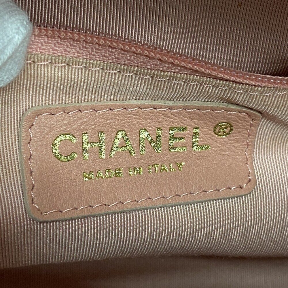 Chanel Matelassé handbag, caviar leather, pink, women's. - Picture 5 of 11